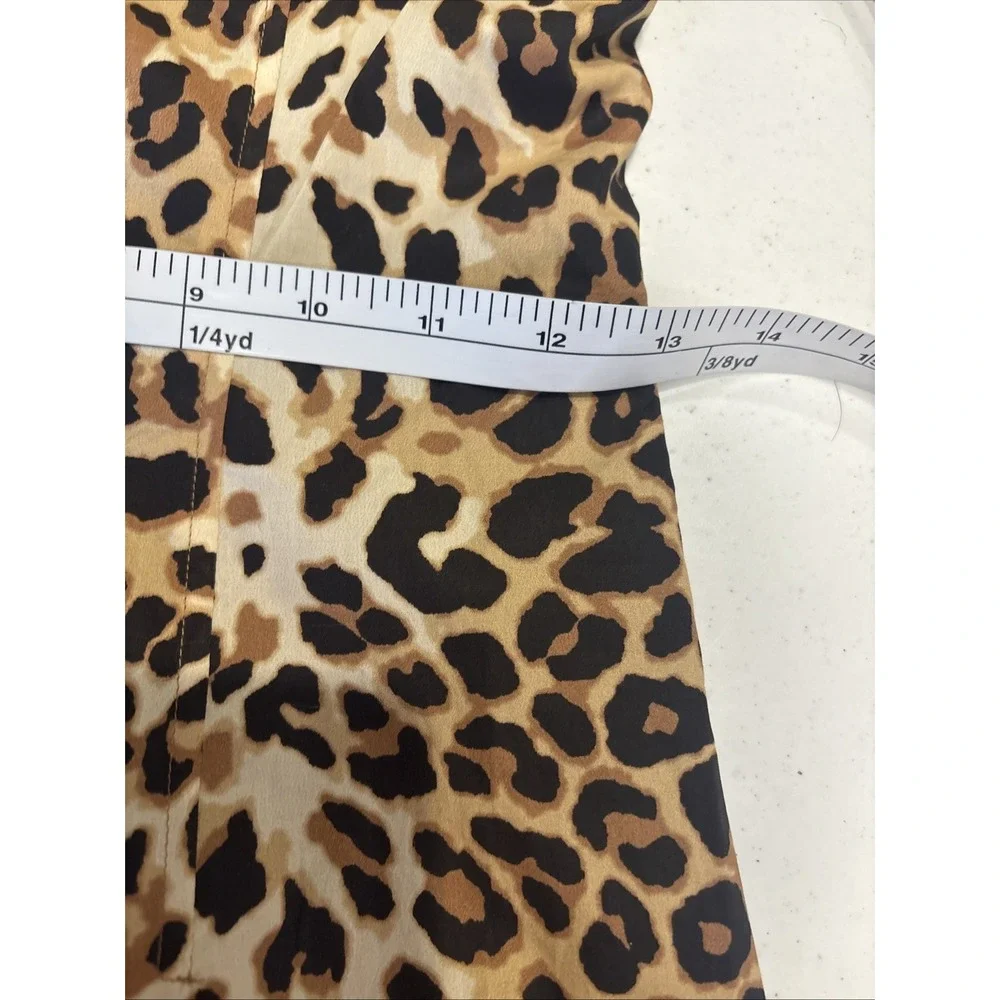 Tuckernuck  X India Hicks Womens Leopard Domino Mini Dress XXS Mob Wife Revenge